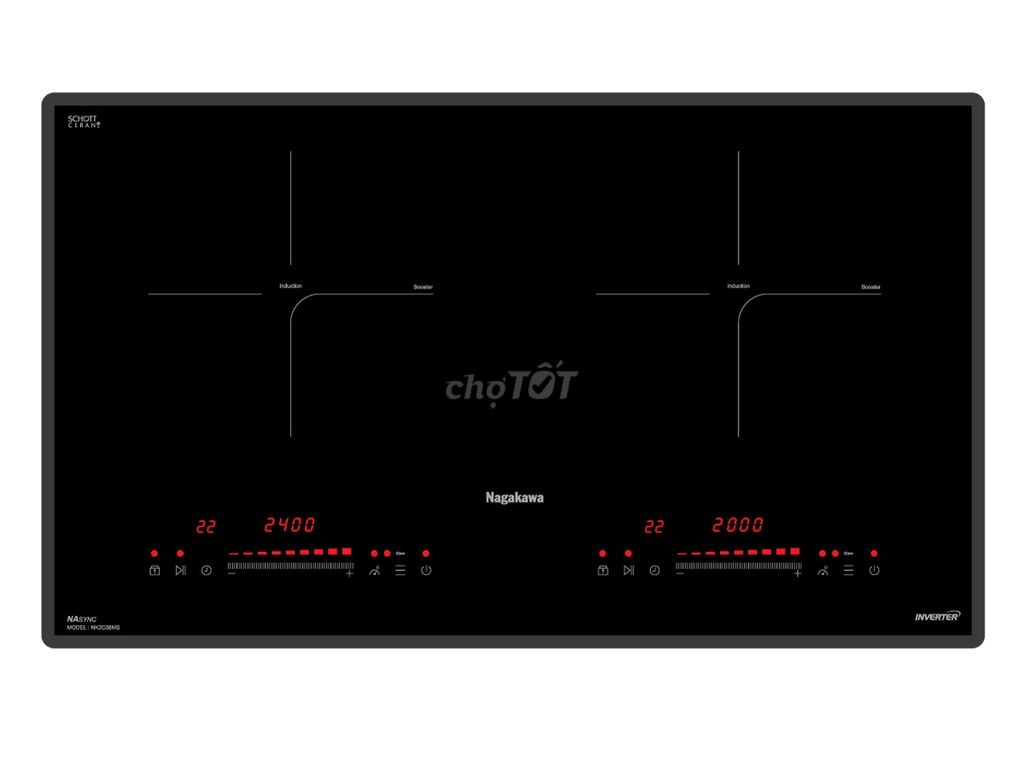 Bếp từ đôi Nagakawa NA611NC Đen- NEW 100%. Mua bán Bếp, lò, đồ điện nhà bếp tại Quận Phú Nhuận Tp Hồ Chí Minh được đăng bởi NANCY hình 1