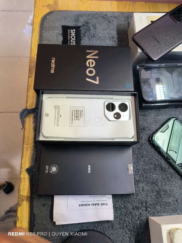 Realme GT Neo 7 12.256gb 99% Fullbox #7850k