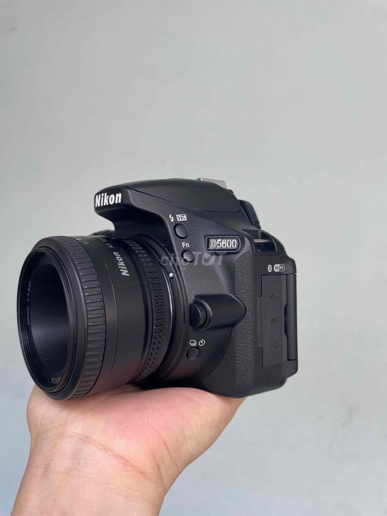Máy ảnh Nikon D5600 Đen kèm lens 50mm. Mua bán Máy ảnh, Máy quay tại Quận 3 Tp Hồ Chí Minh được đăng bởi huonglan Nguyễn  hình 1