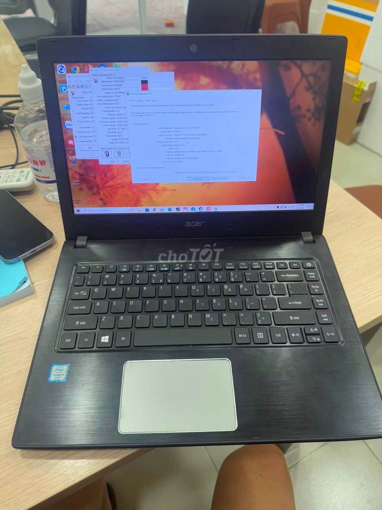 Acer Aspire E5-475 i3-6006U 8GB/120GB SSD+500GB HDD Đen. Mua bán Laptop tại Quận 10 Tp Hồ Chí Minh được đăng bởi Hội Đồ Điện Tử hình 1