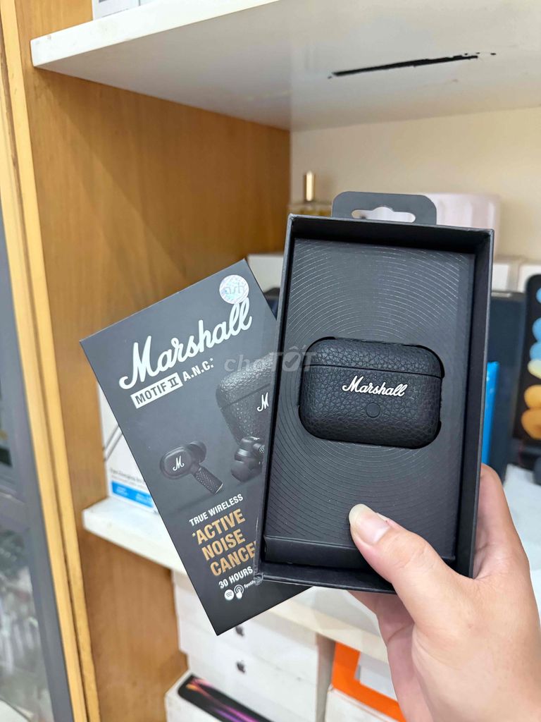 Tai nghe Bluetooth Marshall Motif II ANC Đen. Mua bán Tivi, Âm thanh tại Quận 11 Tp Hồ Chí Minh được đăng bởi Khoa Nguyễn  hình 1