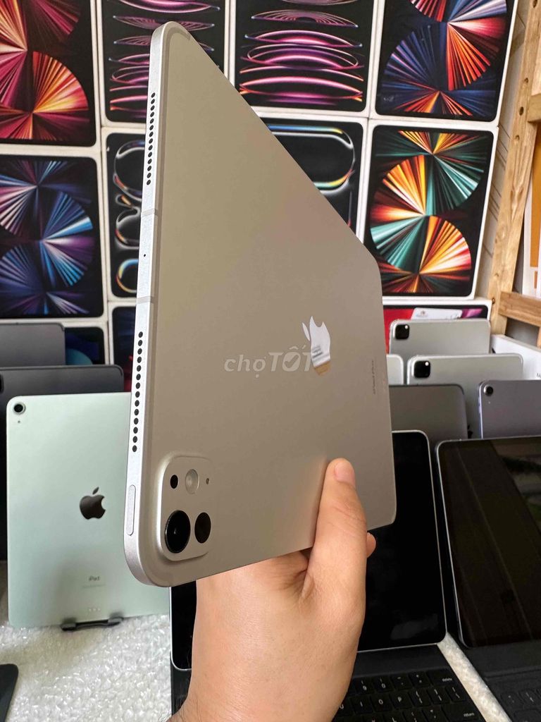 iPAD PRO 11inch Chip M4 512GB + 5G Trắng Pin 87%. Mua bán Máy tính bảng tại Thành phố Thủ Đức Tp Hồ Chí Minh được đăng bởi TonTrung Táo Uy Tín  hình 5