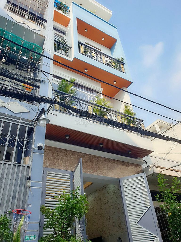 Siêu phẩm nhà phố 4 tầng , Phạm Văn Chiêu,Gò Vấp,H5M,DT48m2,Giá 6.38Tỷ
