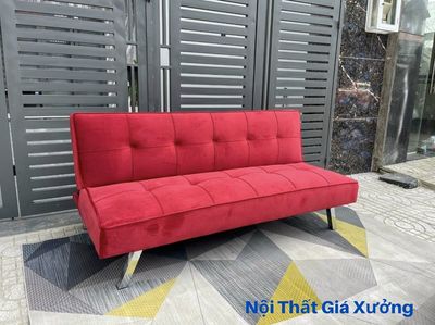 Giường màu đỏ  = ghế sofa bed mới ====