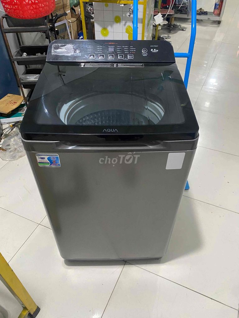 Máy giặt Aqua cửa trên AQW-FR85GT Xám 8.5kg. Mua bán Máy giặt tại Quận Long Biên Hà Nội được đăng bởi Hướng hình 1