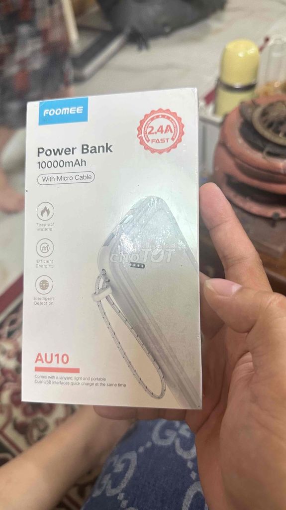 Sạc dự phòng FOOMEE AU10 10000mAh. Mua bán Phụ kiện (Màn hình, Chuột...) tại Quận Lê Chân Hải Phòng được đăng bởi trường hình 1