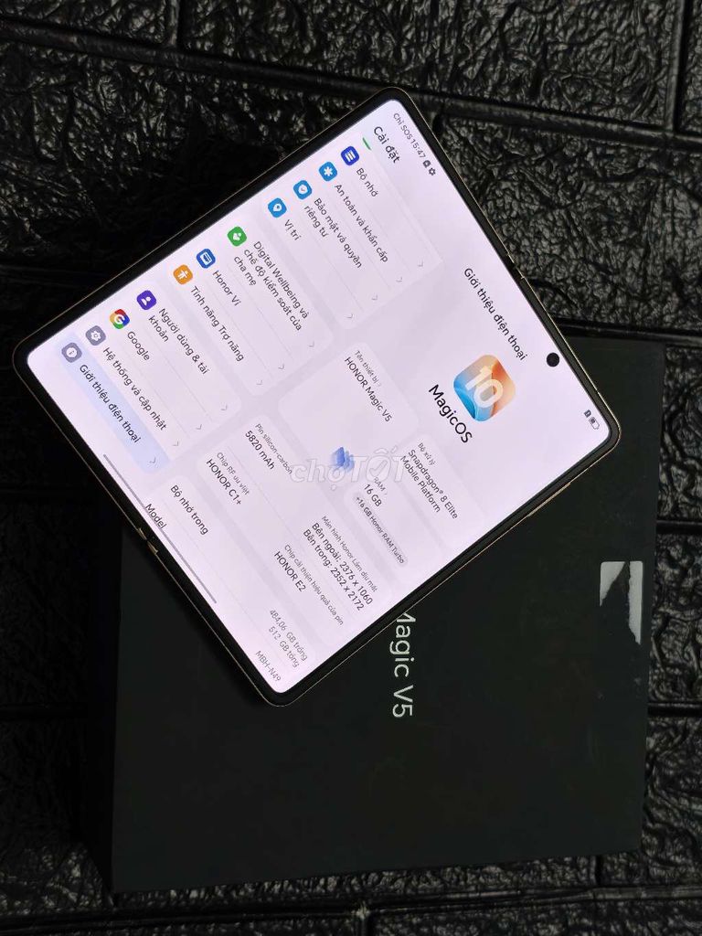Honor Magic V5 16GB/512GB Vàng đồng Quốc tế GL. Mua bán Điện thoại tại Quận Gò Vấp Tp Hồ Chí Minh được đăng bởi Minh hình 1