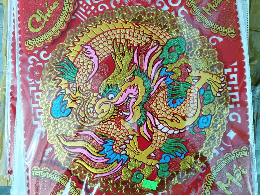 Trang trí Tết Rồng Đỏ Vàng. Mua bán Cây cảnh, đồ trang trí tại Quận Bình Tân Tp Hồ Chí Minh được đăng bởi Hải Bằng Dương hình 1