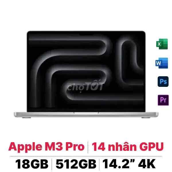 Apple MacBook Pro M3 14.2 inch 18GB/512GB. Mua bán Laptop tại Thành phố Biên Hòa Đồng Nai được đăng bởi Hà hình 1