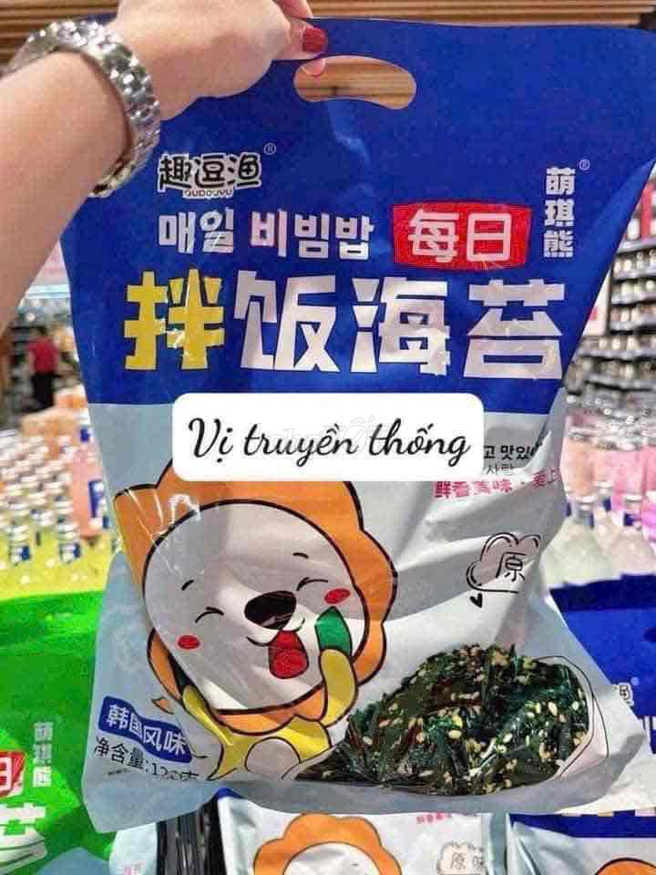 Rong biển trộn cơm Hàn Quốc vị Truyền thống 128g. Mua bán Đồ ăn, thực phẩm và các loại khác tại Huyện Thủ Thừa Long An được đăng bởi Bảo Bối hình 1