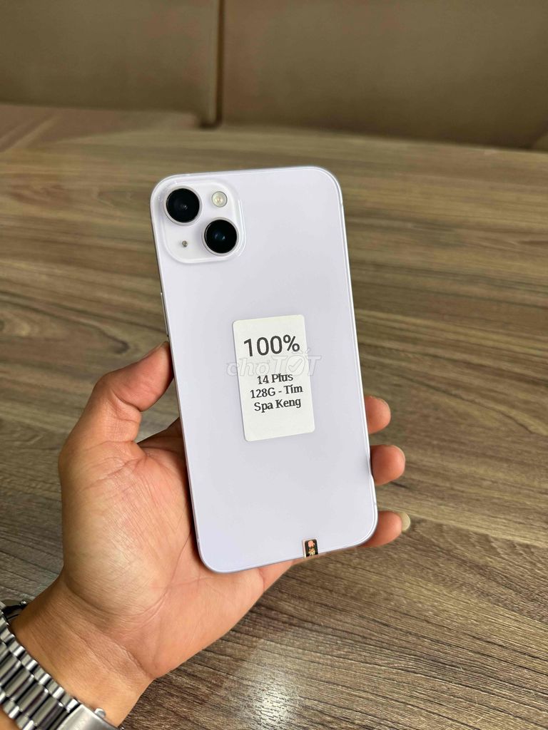 iPhone 14 Plus 128GB Tím full pin new 100%. Mua bán Điện thoại tại Thành phố Biên Hòa Đồng Nai được đăng bởi Lộc Nguyễn hình 1