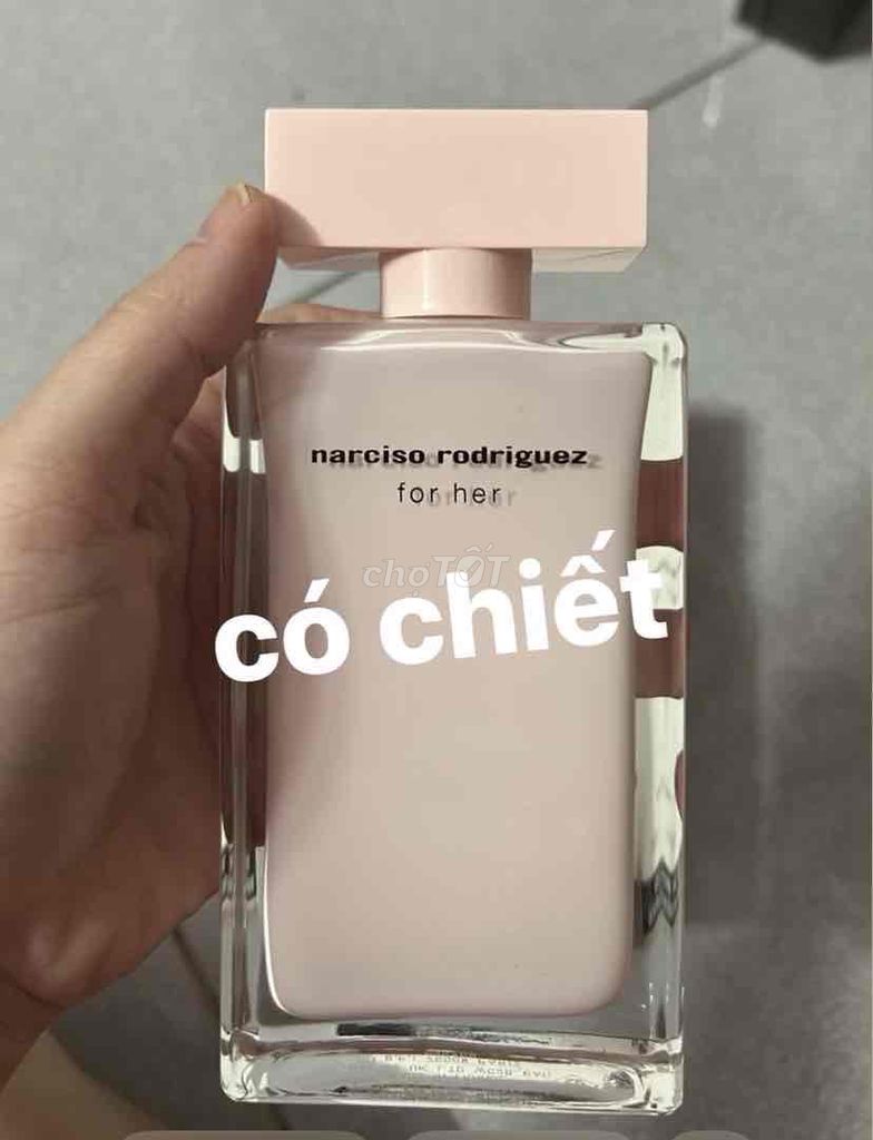 Nước hoa Narciso Rodriguez For Her Nữ 10ml. Mua bán Nước hoa tại Quận 3 Tp Hồ Chí Minh được đăng bởi Trân Phạm hình 1