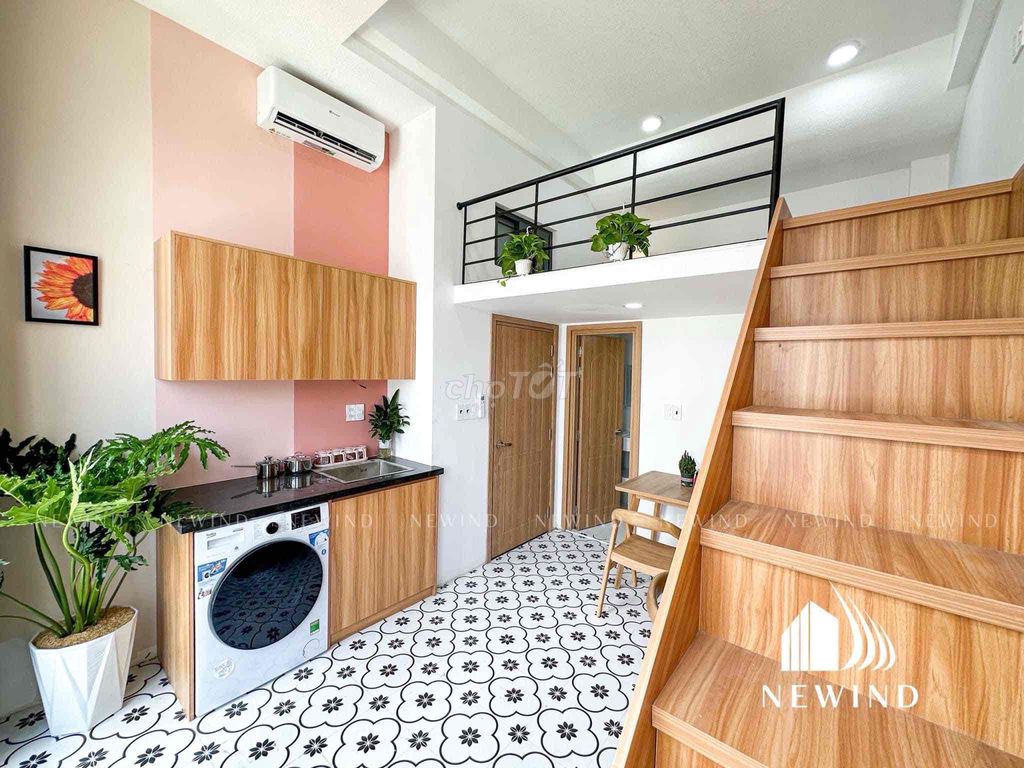 Cho thuê căn hộ khu Him Lam mới 100% gần Rmit, Lotte, Full nội thất