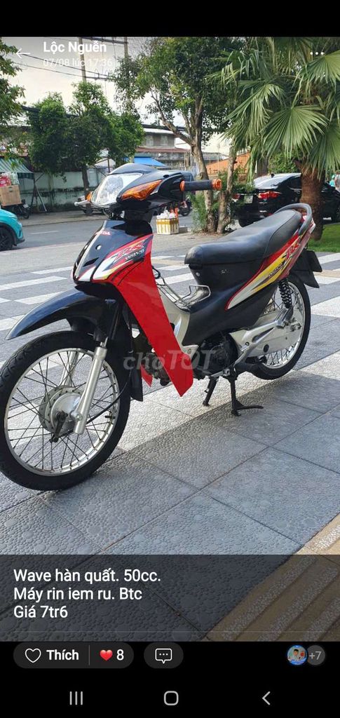Wave 50cc  Xe moi don dep.. Mua bán Xe máy tại Quận 7 Tp Hồ Chí Minh được đăng bởi Nguyễn văn lộc hình 4