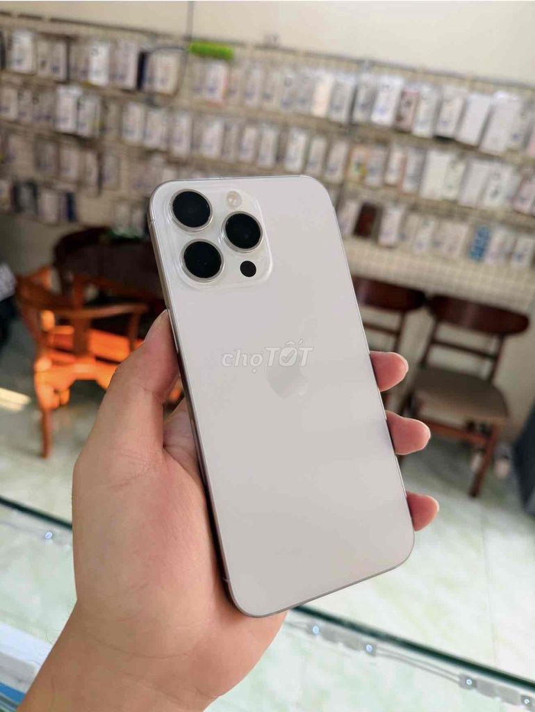 Apple iPhone 15 Pro Max 256GB Bạc. Mua bán Điện thoại tại Huyện Tam Bình Vĩnh Long được đăng bởi Trong Tran hình 1