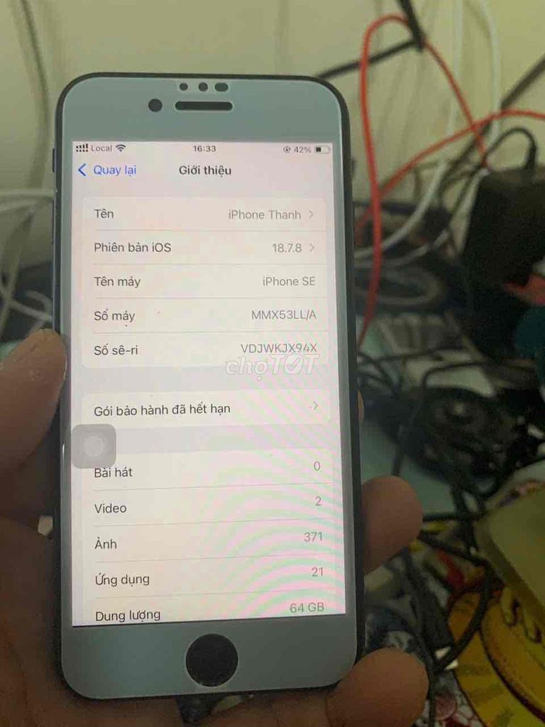 Apple iPhone SE 2022 64GB ios 18. Mua bán Điện thoại tại Huyện Bình Chánh Tp Hồ Chí Minh được đăng bởi Thanh hình 1