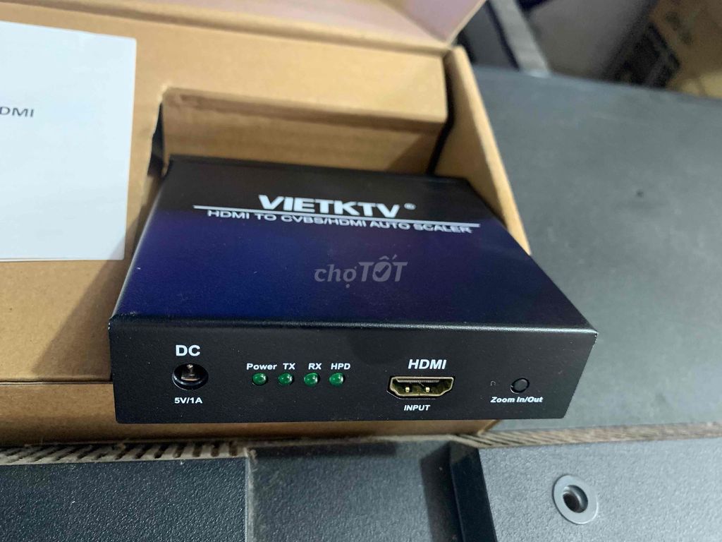 Bộ chuyển đổi HDMI VietKTV HDMI to 3AV+HDMI Đen Ng. Mua bán Phụ kiện (Màn hình, Chuột...) tại Huyện Đông Anh Hà Nội được đăng bởi Nguyễn văn hòa hình 1