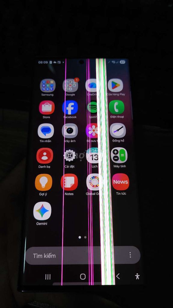 Samsung S22 Ultra Tím, 2 sim, sọc màn hình. Mua bán Điện thoại tại Quận 7 Tp Hồ Chí Minh được đăng bởi huu loc  hình 1