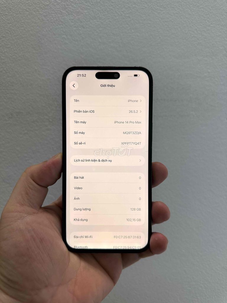 iPhone 14 Pro Max Quốc tế 128gb Đen Full chức năng. Mua bán Điện thoại tại Quận Long Biên Hà Nội được đăng bởi SirHo hình 1