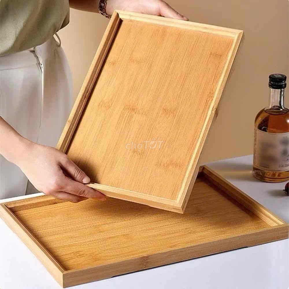 Khay Gỗ Tre 37x26cm. Mua bán Dụng cụ nhà bếp tại Quận Ba Đình Hà Nội được đăng bởi Windy Vu hình 1