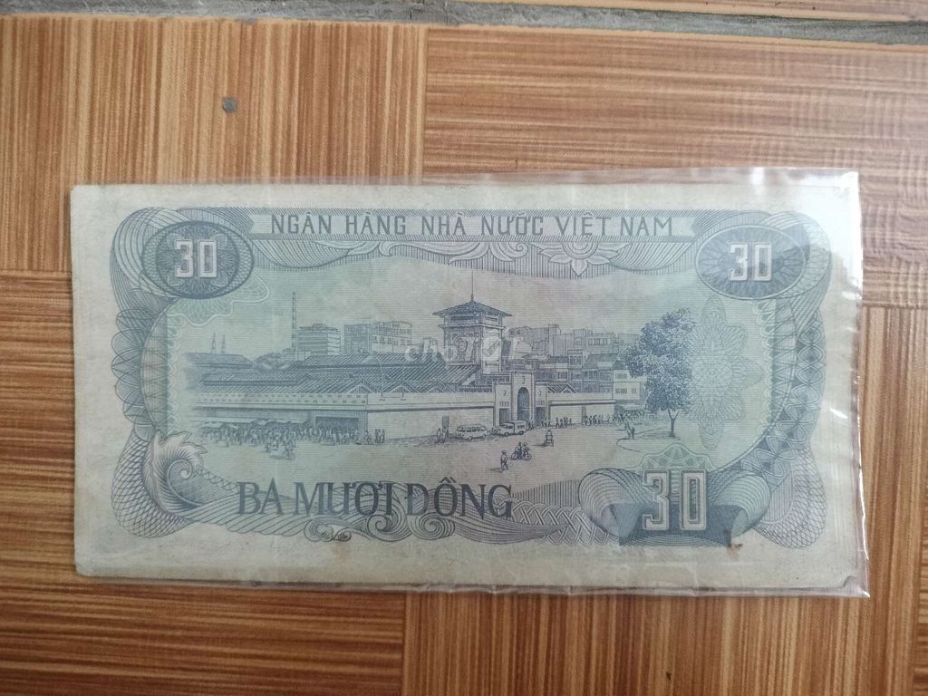 Tiền giấy 30 đồng Việt Nam 1985. Mua bán Đồ sưu tầm, đồ cổ tại Thị xã Tân Uyên Bình Dương được đăng bởi Làn Khói Trắng hình 1