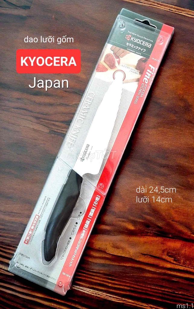 Dao gốm KYOCERA Nhật Bản 24.5cm. Mua bán Dụng cụ nhà bếp tại Thành phố Rạch Giá Kiên Giang được đăng bởi Đức Bảo Trần hình 1
