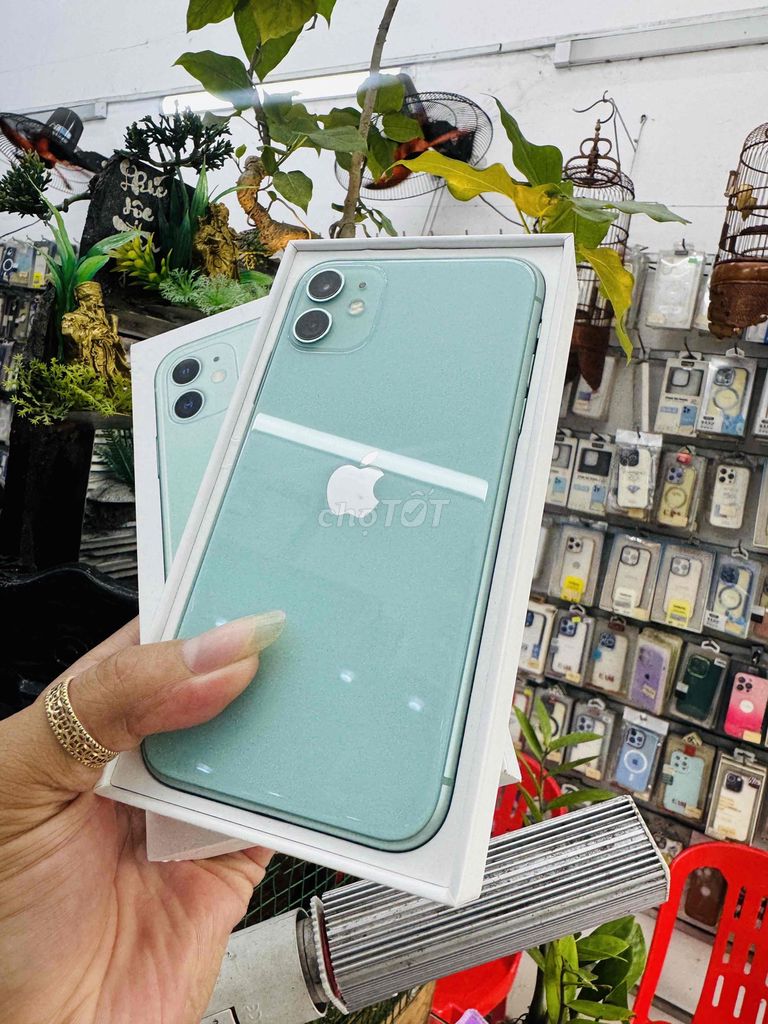 Apple iPhone 11 128GB Xanh lá Nguyên bản. Mua bán Điện thoại tại Thành phố Thủ Đức Tp Hồ Chí Minh được đăng bởi Minh Chiến hình 1