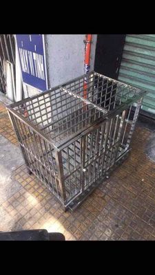 chuồng chó inox thanh lý