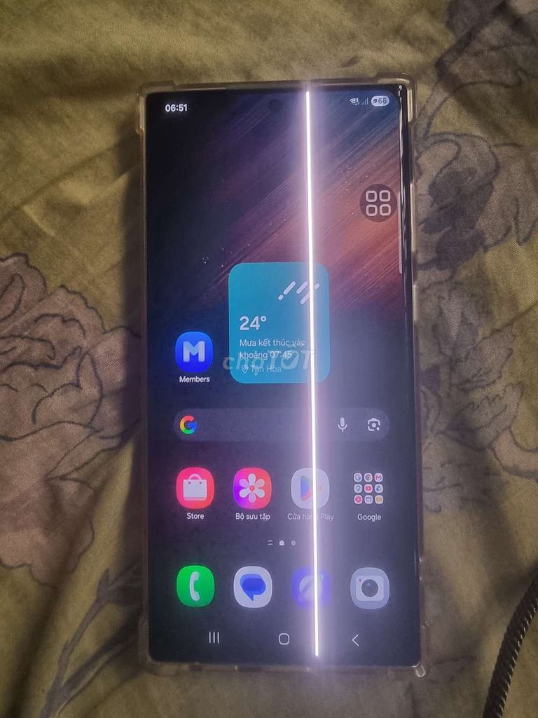 Samsung S22 Ultra 256GB Mỹ sọc màn. Mua bán Điện thoại tại Thành phố Buôn Ma Thuột Đắk Lắk được đăng bởi AnAn hình 1