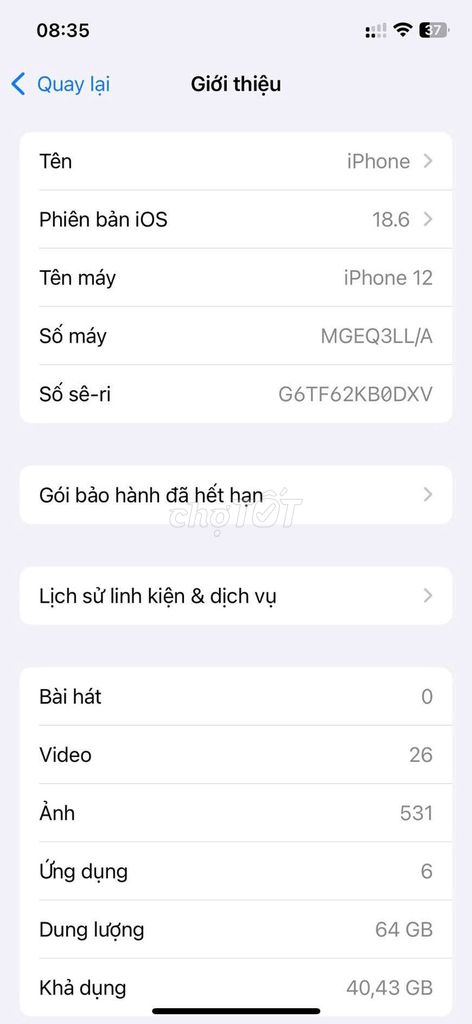 iPhone 12 64GB Xanh lá Thay màn hình. Mua bán Điện thoại tại Huyện Thuỷ Nguyên Hải Phòng được đăng bởi A Tuân  hình 1