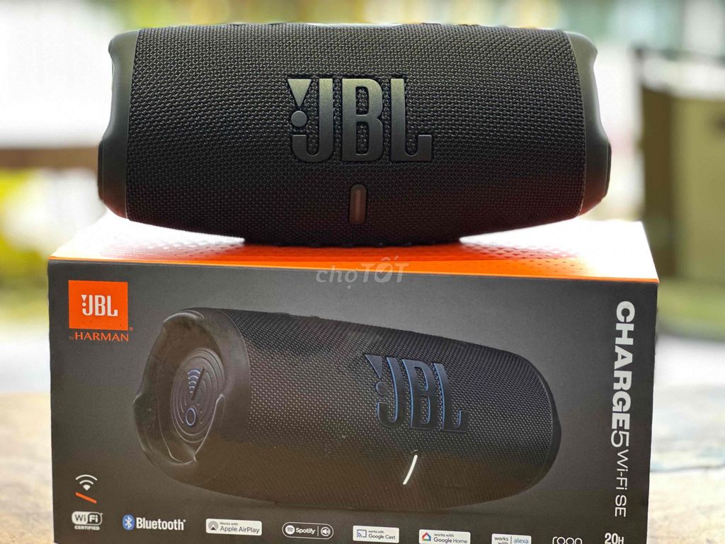 Loa Bluetooth JBL Charge 5 Wifi SE Đen. Mua bán Tivi, Âm thanh tại Thành phố Bảo Lộc Lâm Đồng được đăng bởi Trương Quang Lộc hình 1