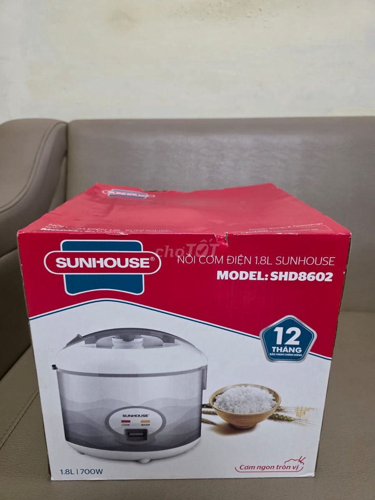 Nồi cơm điện Sunhouse SHD8602 1.8L. Mua bán Bếp, lò, đồ điện nhà bếp tại Quận Thanh Xuân Hà Nội được đăng bởi Nguyễn Huy hình 1