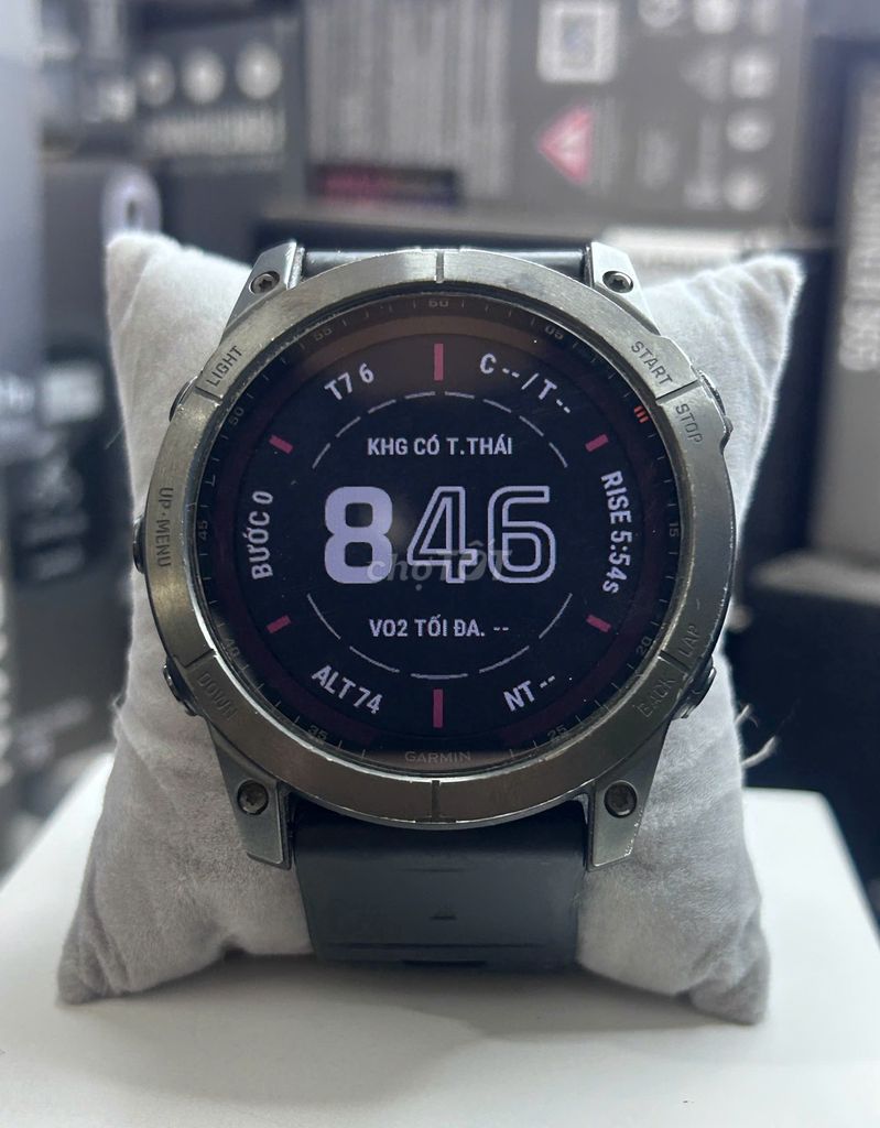 Garmin Fenix 7X Sapphire Solar Đen Titanium. Mua bán Thiết bị đeo thông minh tại Quận Nam Từ Liêm Hà Nội được đăng bởi Cường Garmin  hình 1