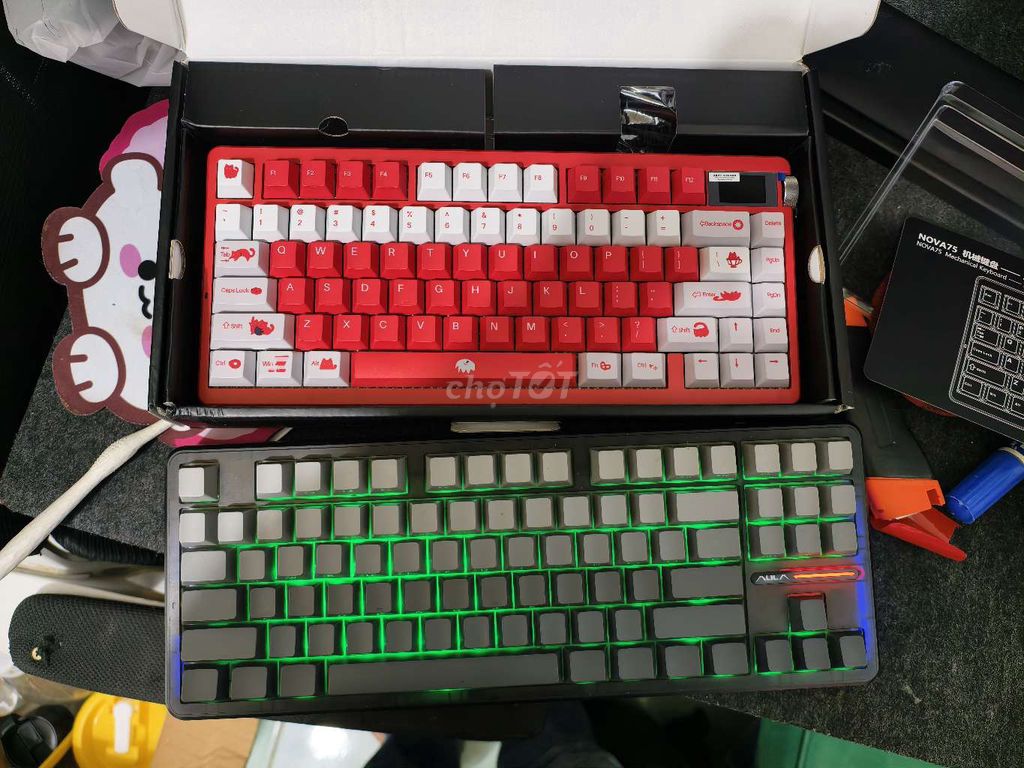 Bàn phím cơ Aula. Mua bán Phụ kiện (Màn hình, Chuột...) tại Quận Ninh Kiều Cần Thơ được đăng bởi di kha hình 1