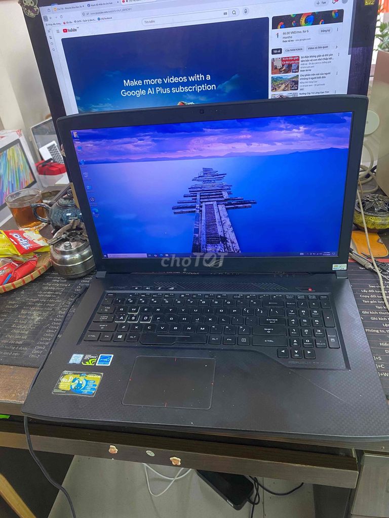 ASUS GL703VD i7-7700HQ 8GB/256GB GTX1050 màn 17,3. Mua bán Laptop tại Quận Hoàng Mai Hà Nội được đăng bởi Mac98 hình 1