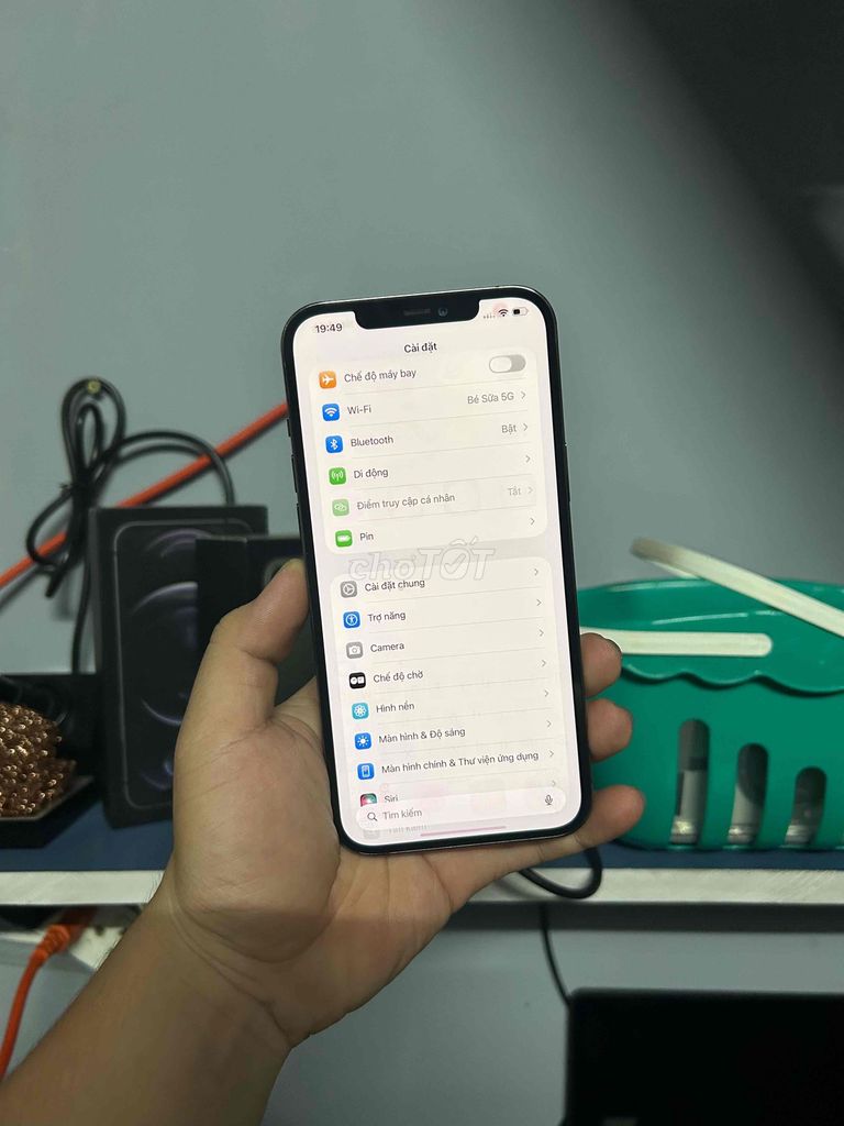 Iphone 12Prm Qt zin full 📱 Thanh Lý. Mua bán Điện thoại tại Quận Bình Tân Tp Hồ Chí Minh được đăng bởi Bo Táo  hình 1
