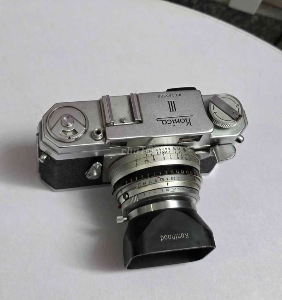 Máy ảnh film Konica III. Mua bán Máy ảnh, Máy quay tại Quận Ninh Kiều Cần Thơ được đăng bởi KanTho Film Cameras hình 1