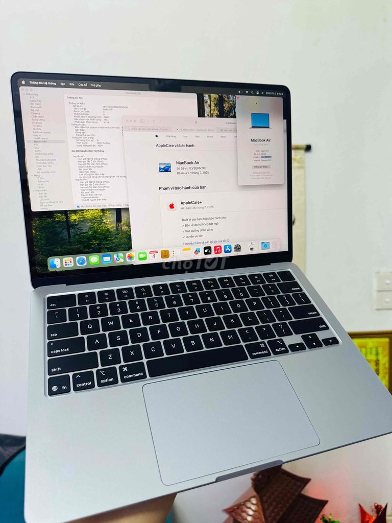 Apple MacBook Air M4 16GB/512GB. Mua bán Laptop tại Quận Cầu Giấy Hà Nội được đăng bởi Nguyễn Đức Vinh hình 1