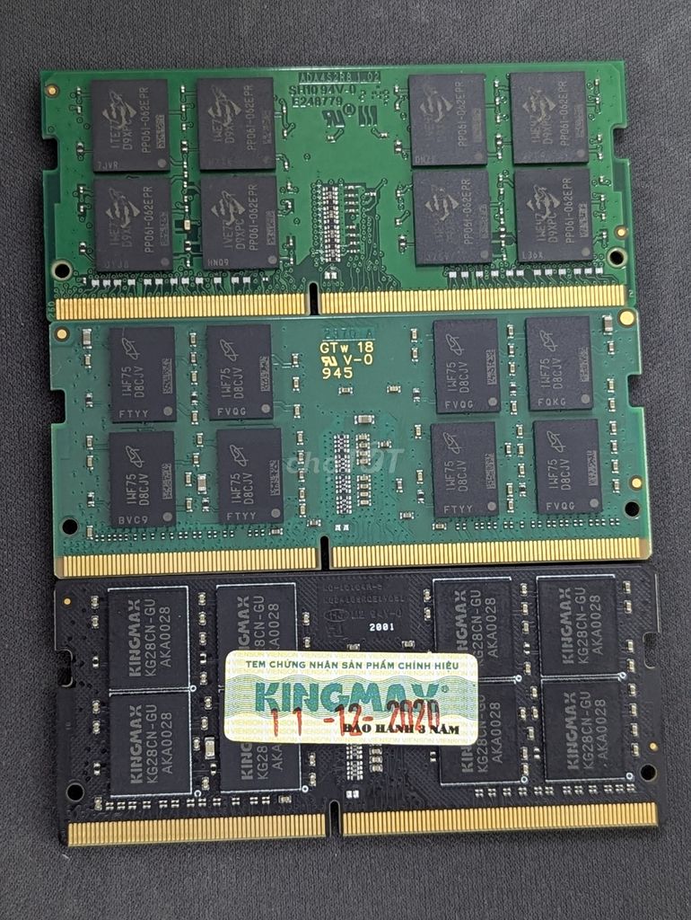 RAM DDR4 32GB – Hàng Tháo Máy, Chạy Tốt. Mua bán Linh kiện (RAM, Card...) tại Quận Phú Nhuận Tp Hồ Chí Minh được đăng bởi Nguyễn Võ Y Khoa hình 2