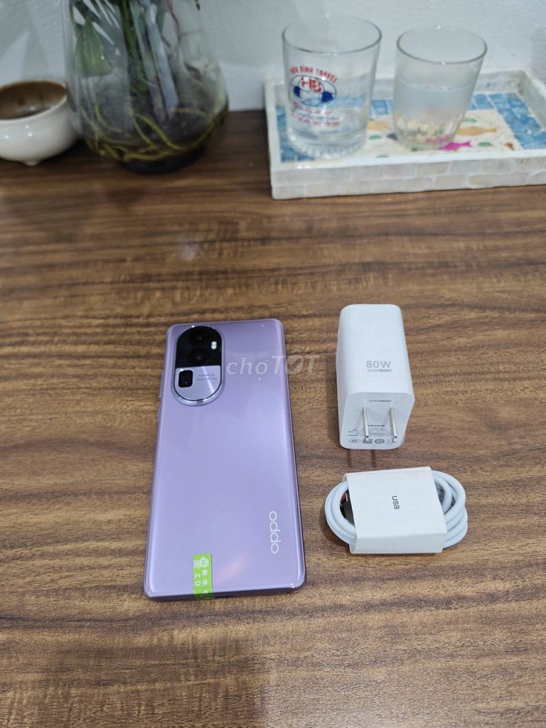 Oppo Reno 10 Pro Plus 5G Tím 16/256 sạc 80w có COD. Mua bán Điện thoại tại Quận Hoàng Mai Hà Nội được đăng bởi Trần Ngọc Hiếu hình 1