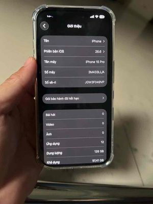 Apple iPhone 15 Pro 128GB Đã sử dụng