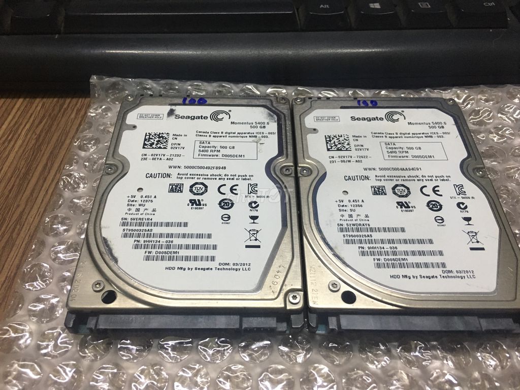 500gb laptop seagate 100% sức khỏe