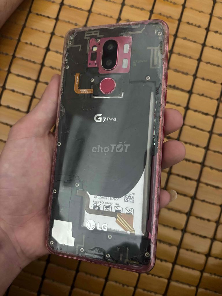 LG G7 ThinQ Hồng Đã sử dụng. Mua bán Điện thoại tại Huyện Thạch Thất Hà Nội được đăng bởi 5c kien hình 1