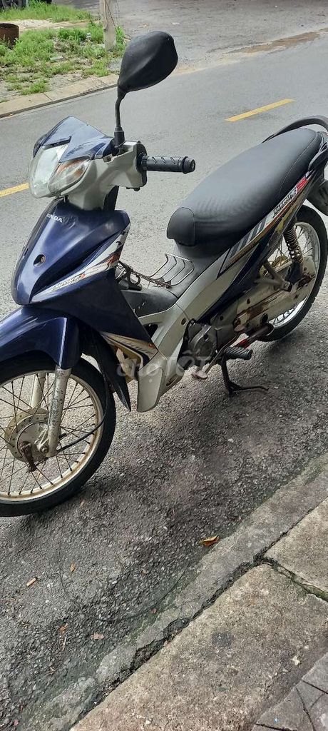 Honda Wave S 2013 синий полуавтомат