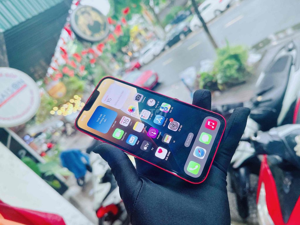 iPhone 14 128G màu đỏ Việt Nam rin Áp có Trả Góp. Mua bán Điện thoại tại Quận Hải Châu Đà Nẵng được đăng bởi Hoàng Anh Tuấn hình 1