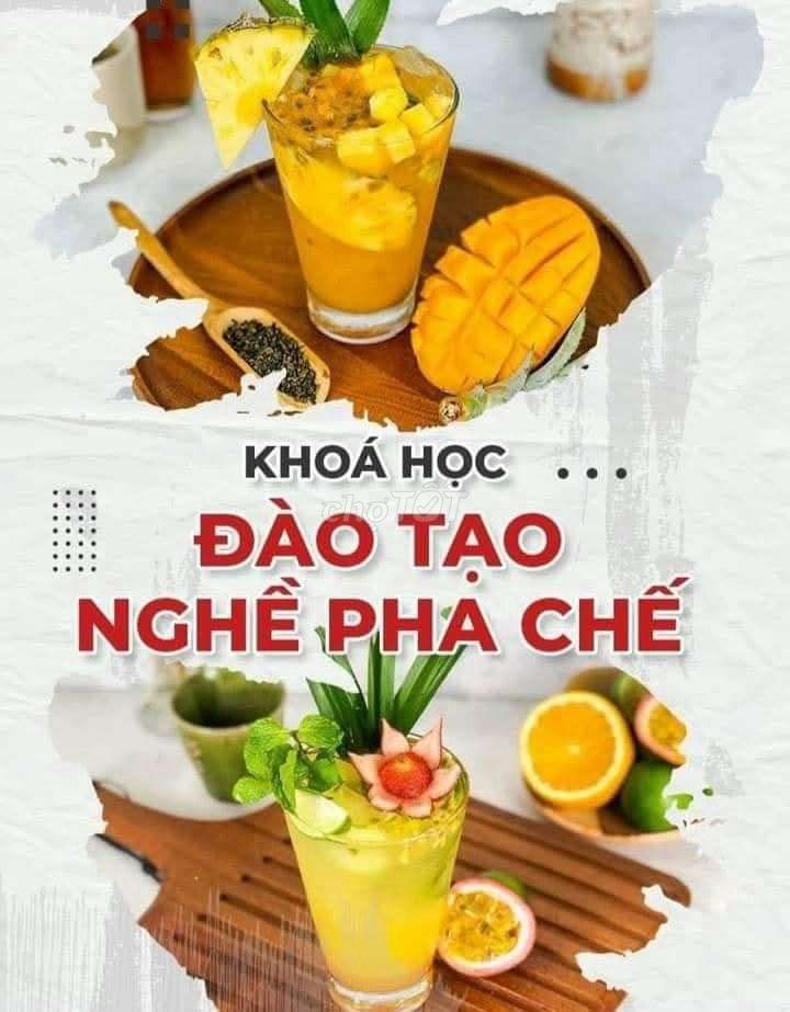 KHOÁ HỌC PHA CHẾ ĐỒ UỐNG