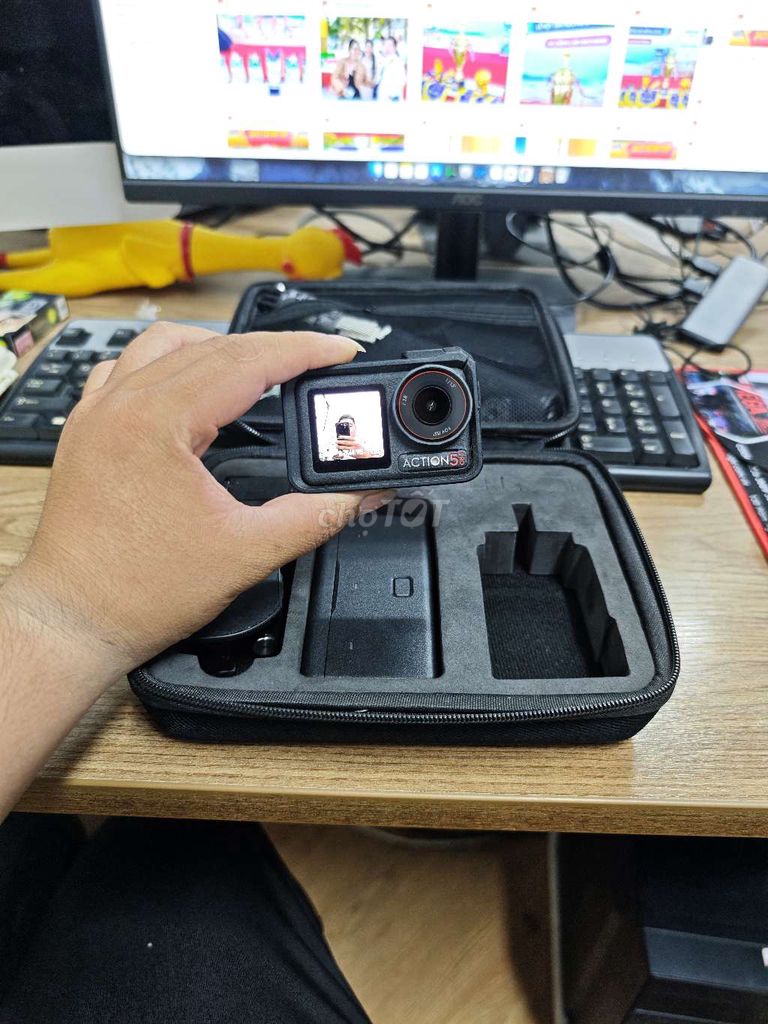 Máy quay DJI Osmo Action 5 Pro Combo mới. Mua bán Máy ảnh, Máy quay tại Quận Hải Châu Đà Nẵng được đăng bởi Lương Thanh hình 1