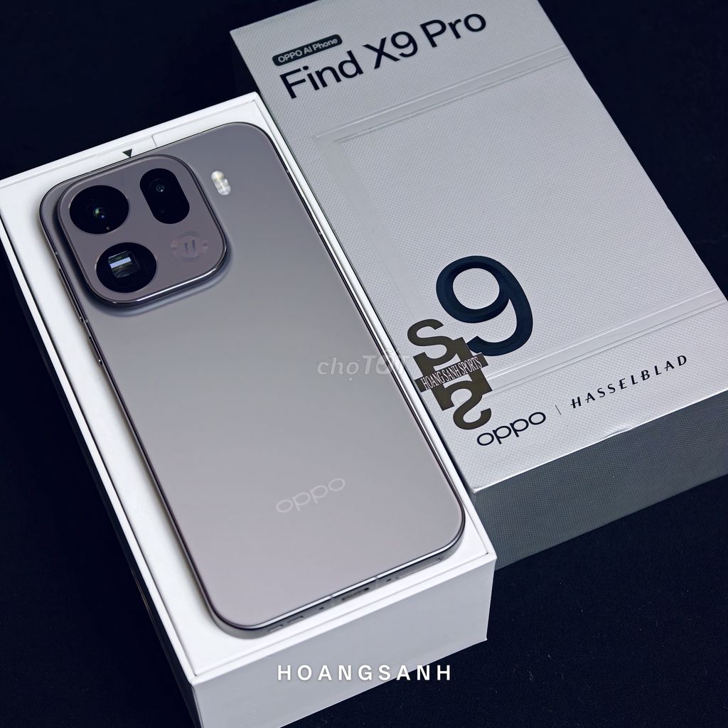 Oppo Find X9 Pro 512GB Xám Titan Chính Hãng 05/28. Mua bán Điện thoại tại Quận 11 Tp Hồ Chí Minh được đăng bởi HOÀNG SANH hình 1
