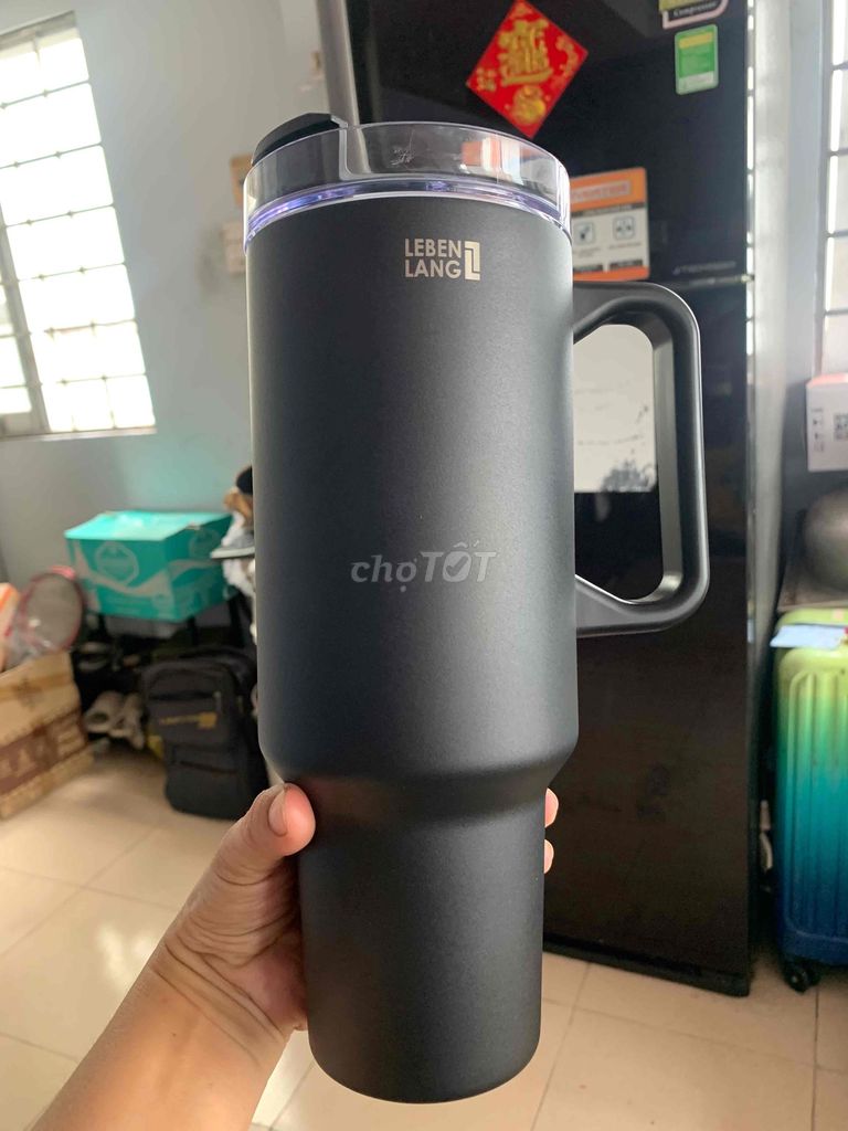 Ly giữ nhiệt LEBEN LANG Inox 304 Đen. Mua bán Dụng cụ nhà bếp tại Quận 6 Tp Hồ Chí Minh được đăng bởi Tâm hình 1