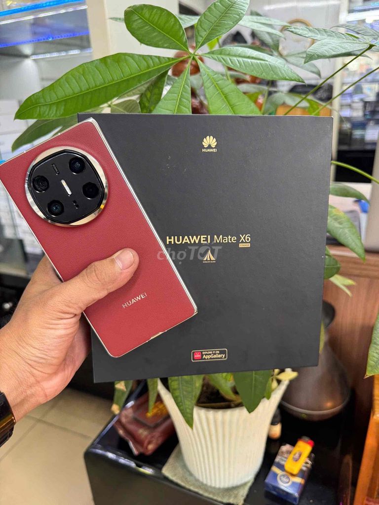 Huawei Mate X6 512G Đỏ Quốc tế 98% zin. Mua bán Điện thoại tại Quận 7 Tp Hồ Chí Minh được đăng bởi mrlao hình 1